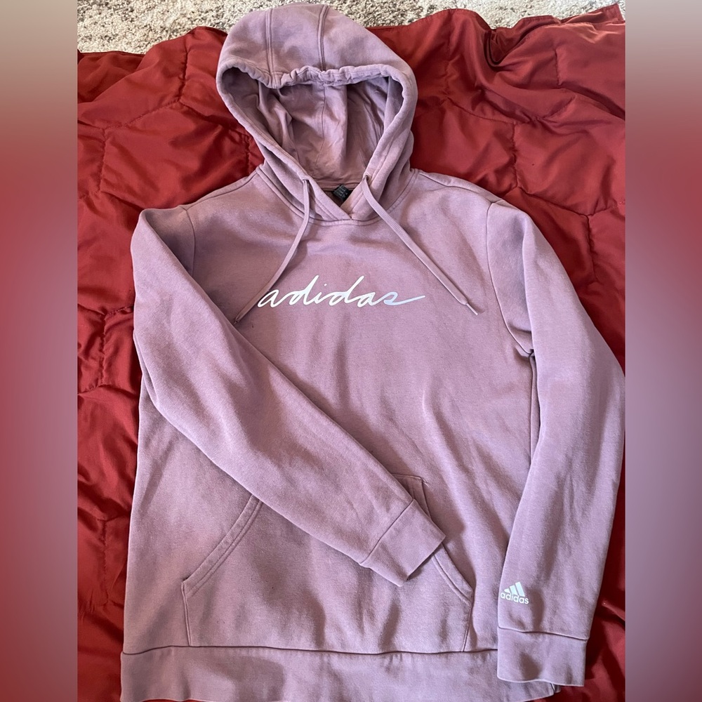 Adidas sweatshirt with hoodie Very good condition